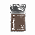 BrowXenna Хна для бровей Шатен #106, пыльный коричневый, (саше), 3 гр