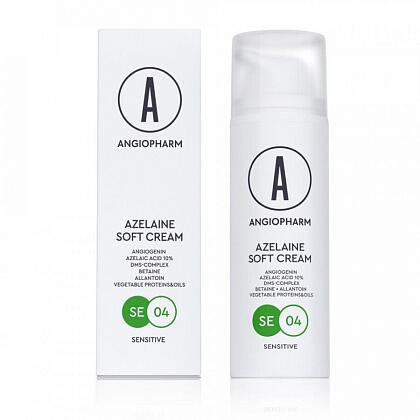Angiopharm Крем с азелаиновой кислотой 10% для чувствительной кожи, 50 мл